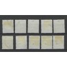 Curacao P21Ab-30Ab Port 1915  VFU/gebr CV 26 €