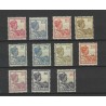 Curacao 57-67 Wilhelmina  MNH/postfris  CV 330 €