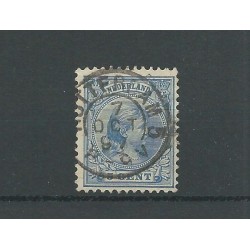Nederland  35 met "ROTTERDAM-5" kleinrond  VFU/gebr  CV 30 €