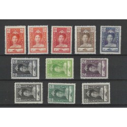 Curacao 89-99  Wilhelmina  MNH/postfris  CV 225 €