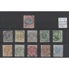 Nederland 19-29 Willem III 1872  set VFU/gebr  CV 317+ € Stempels !!