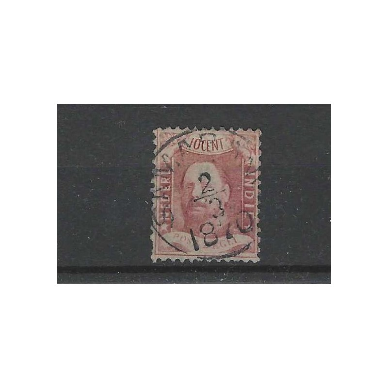 Ned. Indie 2 Willem III "SAMARANG 1870" grotesk VFU/gebr CV 150 € ZELDZAAM Ned. Indie 2 Willem III "SAMARANG 1870" grotesk VFU/gebr CV 150 € ZELDZAAM