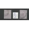 Nederland 18D-18Da Wapens 1869 VFU/gebr  CV 220 €
