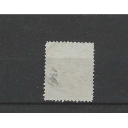 Nederland 15 Wapens 1869 "AMSTERDAM 1875" twee letter VFU/gebr