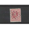Nederland 21 Willem III met puntstempel  90  VFU/gebr