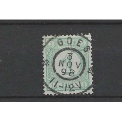 Nederland 30 Cijfer met "GOES 1898" grootrond   VFU/gebr