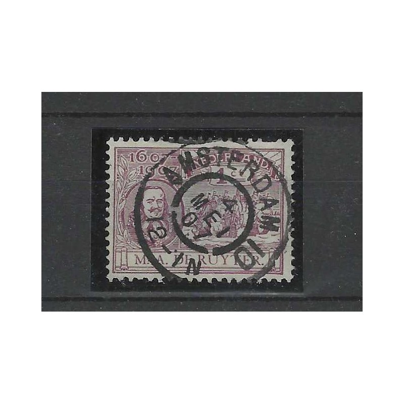 Nederland 88 De Ruyter "AMSTERDAM-10 1907"grootrond VFU/gebr Nederland 88 De Ruyter "AMSTERDAM-10 1907"grootrond VFU/gebr