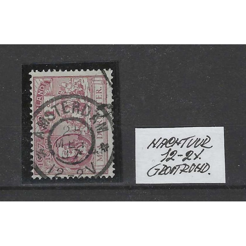 Nederland 88 De Ruyter "AMSTERDAM 12-2V, 1907"grootrond VFU/gebr Nederland 88 De Ruyter "AMSTERDAM 12-2V, 1907"grootrond VFU/gebr
