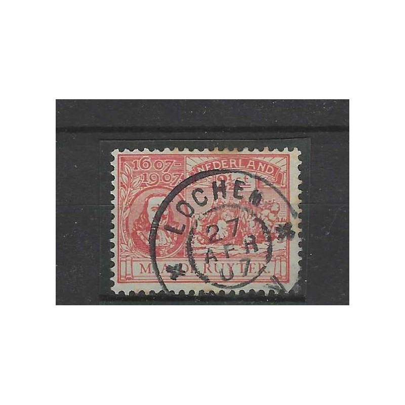 Nederland 89 De Ruyter "LOCHEM 1907"grootrond VFU/gebr Nederland 89 De Ruyter "LOCHEM 1907"grootrond VFU/gebr