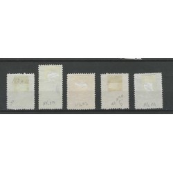 Nederland 121G-125G  Jubileum 1923  VFU/gebr  CV 4 €
