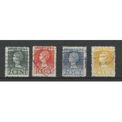 Nederland 121I-126I  Jubileum 1923  VFU/gebr  CV 291 €