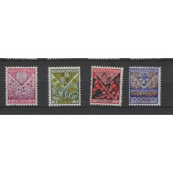 Nederland 208-211 Kind 1927 MNH/postfris  CV 35 €