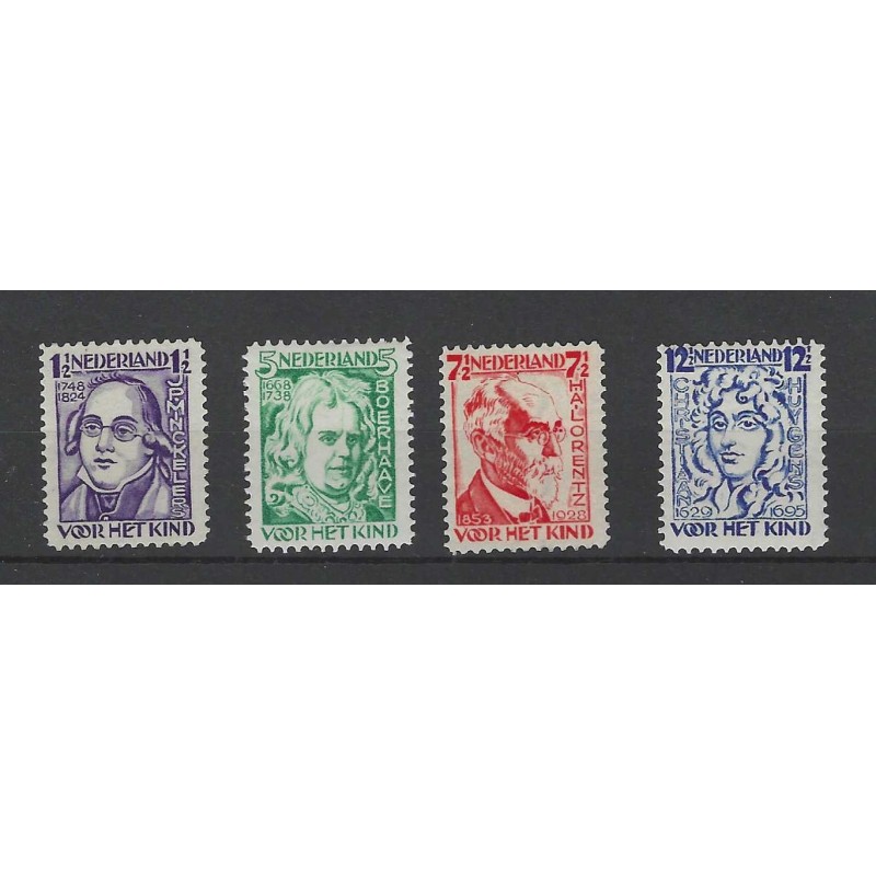 Nederland 220-223 Kind 1928 MNH/postfris CV 48 € Nederland 220-223 Kind 1928 MNH/postfris CV 48 €