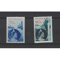 Nederland 236-237 Wilhelmina Fotomontage MNH/postfris  CV 575 € Certificaat