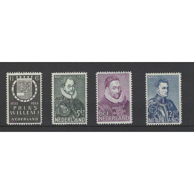 Nederland 252-255 Herdenkingszegels MNH/postfris CV 63 € Nederland 252-255 Herdenkingszegels MNH/postfris CV 63 €