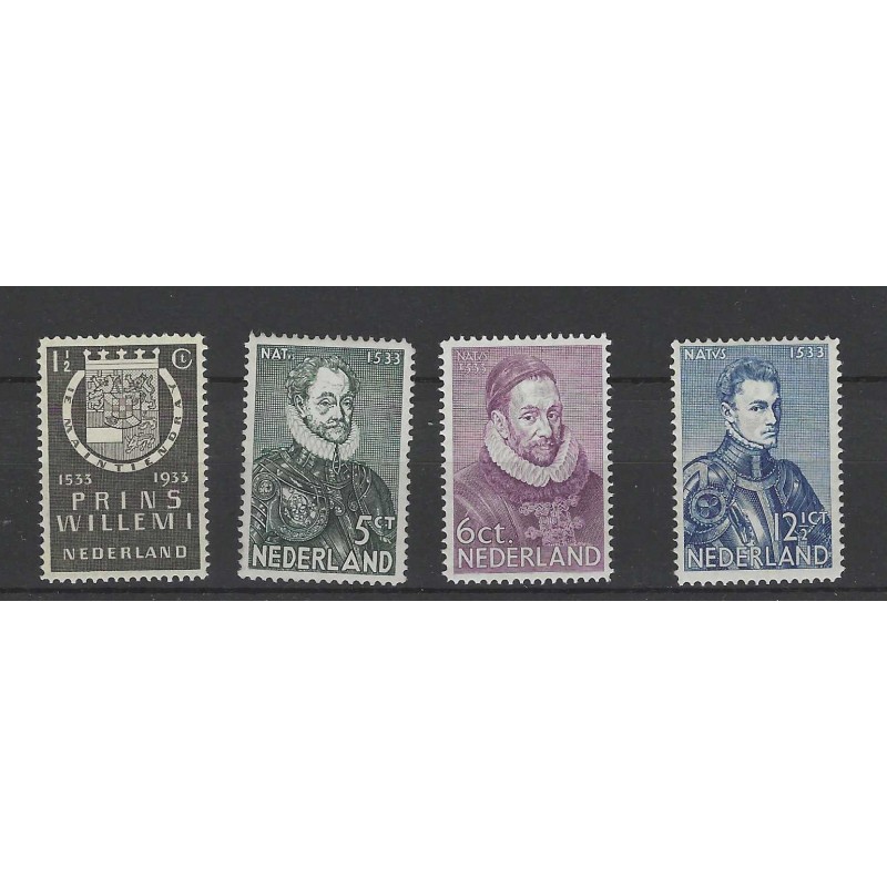 Nederland 252-255 Herdenkingszegels MNH/postfris CV 63 € Nederland 252-255 Herdenkingszegels MNH/postfris CV 63 €
