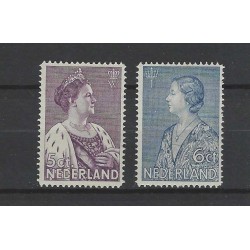 Nederland 265-266  Crisis zegels  MNH/postfris  CV 67 €