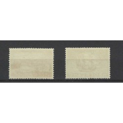 Nederland 267-268 Curacao-zegels MNH/postfris  CV 80 €
