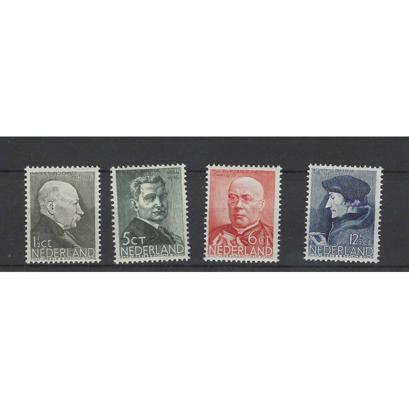 Nederland 283-286 Zomer 1936 MNH/postfris CV 70 € Nederland 283-286 Zomer 1936 MNH/postfris CV 70 €