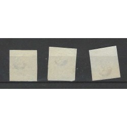 Nederland 1-3  Willem 1852  VFU/gebr CV 240 €
