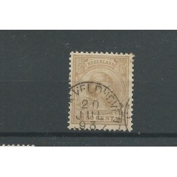 Nederland  43 met "MEREVELDHOVEN 1893"  VFU/gebr  CV 60 €