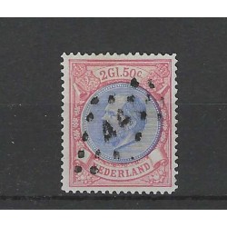 Nederland 29  Willem III 1872 VFU/gebr CV 150 €