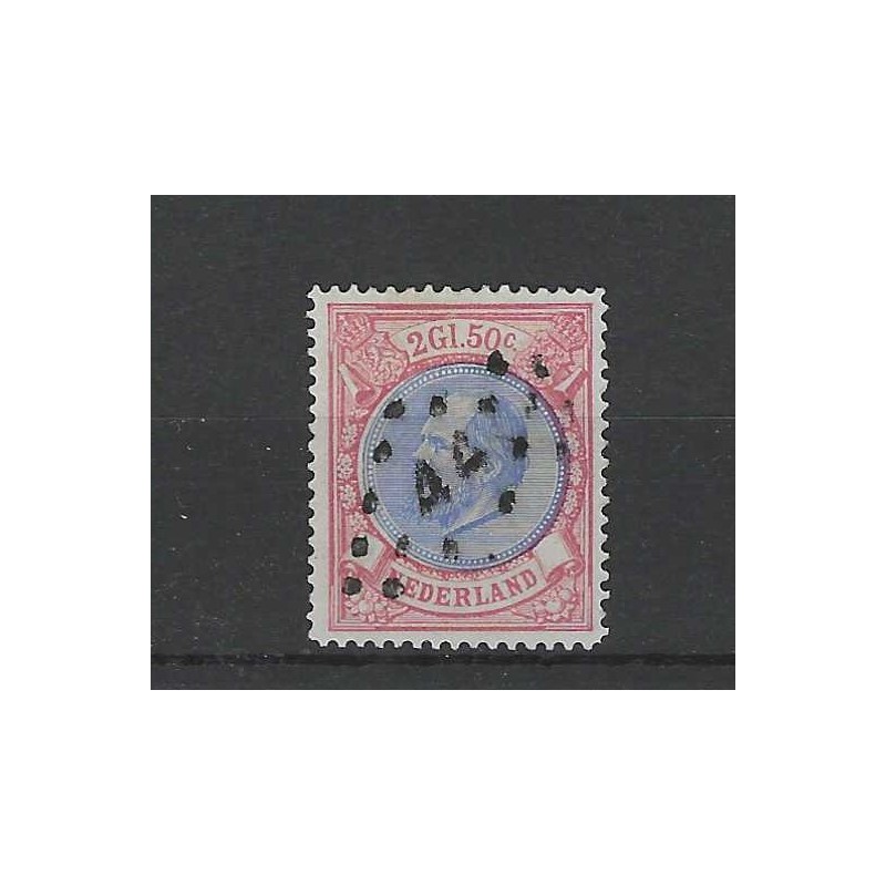 Nederland 29 Willem III 1872 VFU/gebr CV 150 € Nederland 29 Willem III 1872 VFU/gebr CV 150 €