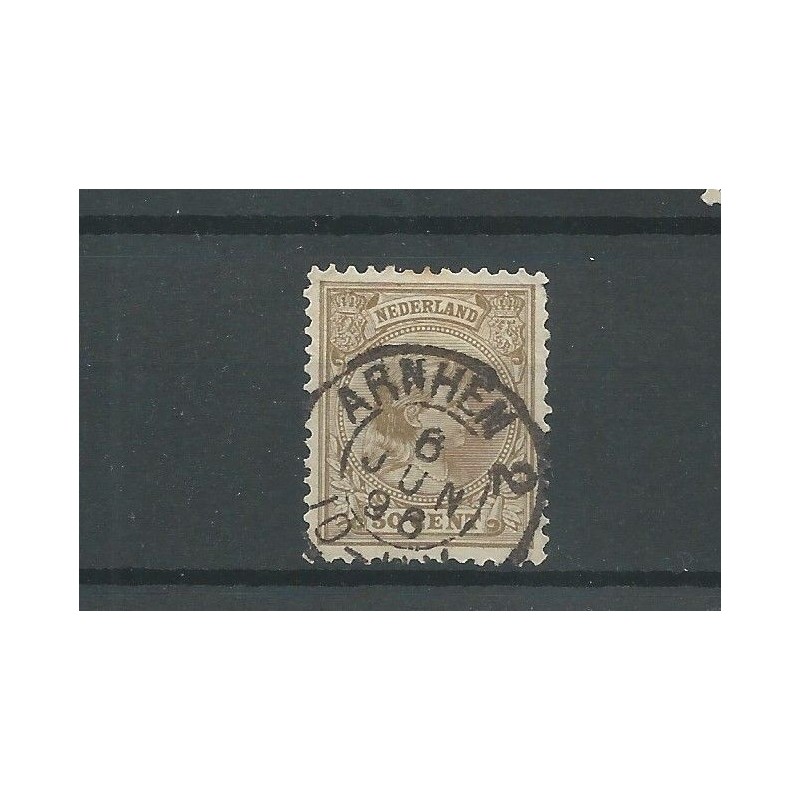 Nederland 43 met "ARNHEM-2 1896" VFU/gebr CV 30 € Nederland 43 met "ARNHEM-2 1896" VFU/gebr CV 30 €
