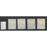 Nederland 121L-126L Wilhelmina  VFU/gebr CV 18 €