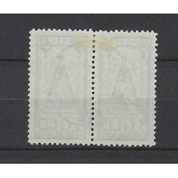 Nederland 131 Wilhelmina 5Gld paartje  VFU/gebr CV 450 €
