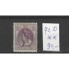 Nederland 72D Wilhelmina 30ct  MNH/postfris CV 90 €
