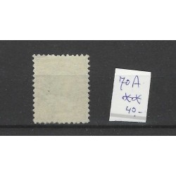 Nederland 70A Wilhelmina 22,5ct  MNH/postfris CV 40 €