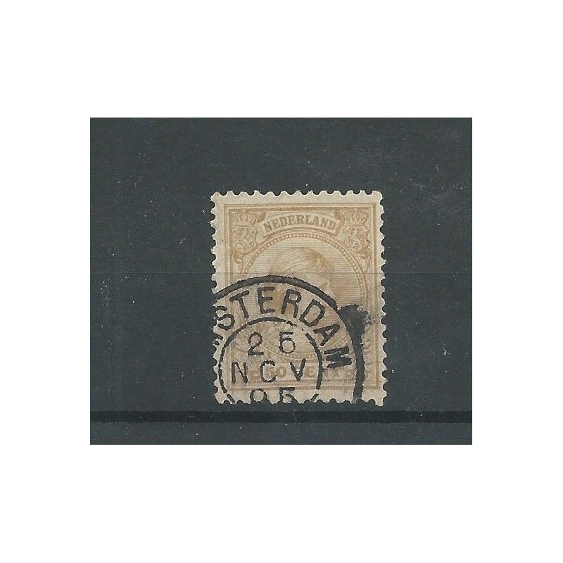 Nederland  43 met "AMSTERDAM 1895"  VFU/gebr  CV 25 €