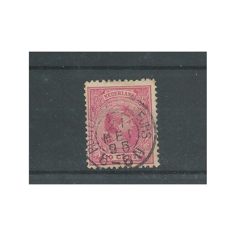 Nederland 37 met "ROTTERDAMSTNBEURS 1895" kleinrond VFU/gebr CV 12 € Nederland 37 met "ROTTERDAMSTNBEURS 1895" kleinrond VFU/gebr CV 12 €