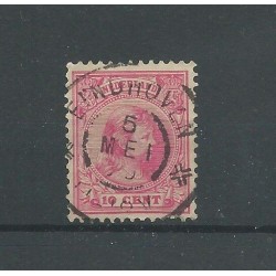 Nederland  37 met "EINDHOVEN 1899" grootrond VFU/gebr  CV 3 €