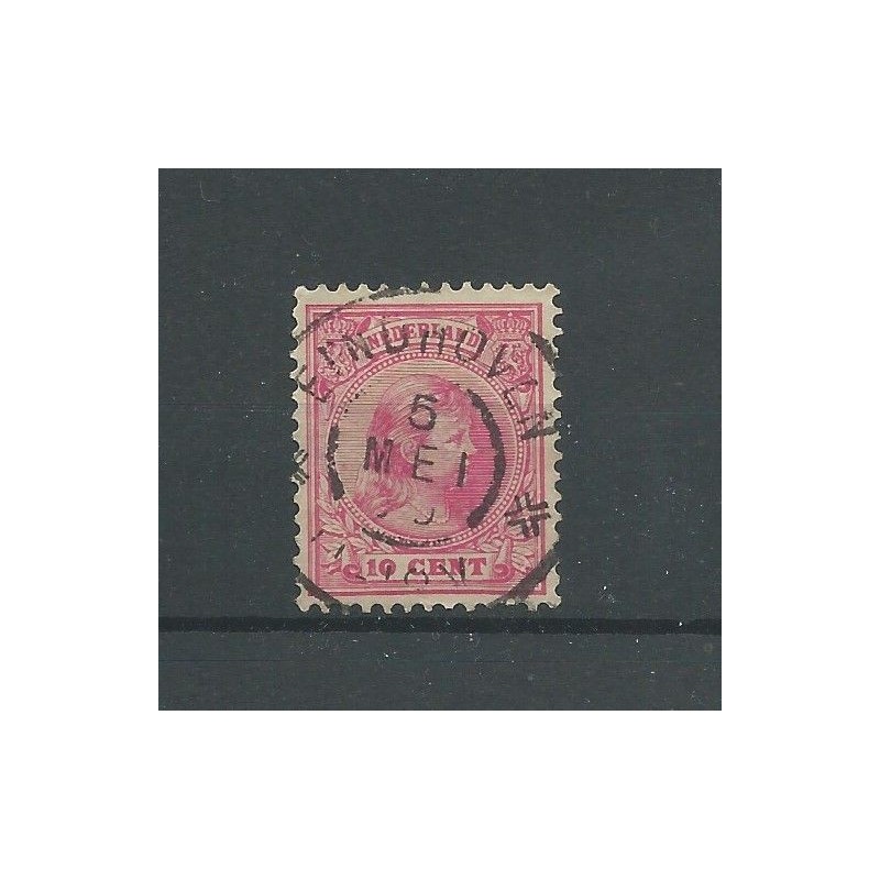 Nederland  37 met "EINDHOVEN 1899" grootrond VFU/gebr  CV 3 €