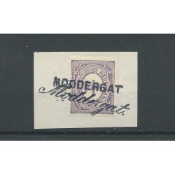 Nederland  50 "MODDERGAT" stempels  VFU/gebr CV ?? €