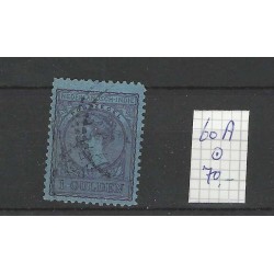 Ned. Indie 60A Wilhelmina VFU/gebr CV 70 €