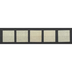 Ned. Indie 253/259, 260/265 Wilhelmina m. wm. MNH/postfris CV 1650 € Certificaat !!