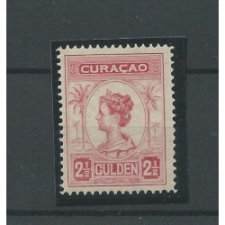 Curacao 70D Wilhelmina 2,5Gld  MNH/postfris  CV 425 € Certificaat Vleeming