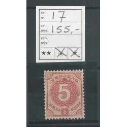 Curacao 17 Cijfer 5 ct  MNH/postfris CV  155 €