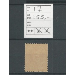 Curacao 17 Cijfer 5 ct  MNH/postfris CV  155 €