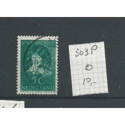 Nederland  303P   VFU/gebr   CV 10 €