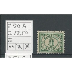 Curacao 50A  Cijfer  MNH/postfris CV  12,5 €