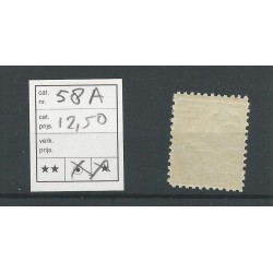 Curacao 58A  Wilhelmina MNH/postfris CV  12,5 €