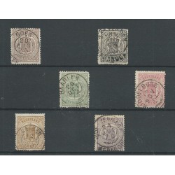 Nederland  13-18 Wapens   VFU/gebr  CV 315 €