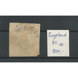 Engeland  nr 5c Queen Victoria 1847 VFU/gebr  CV 500 €