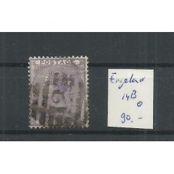 Engeland  nr 14b Queen Victoria 1856 VFU/gebr  CV 90 €