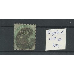 Engeland  nr 15b Queen Victoria 1855 VFU/gebr  CV 200 €