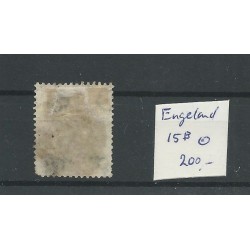 Engeland  nr 15b Queen Victoria 1855 VFU/gebr  CV 200 €
